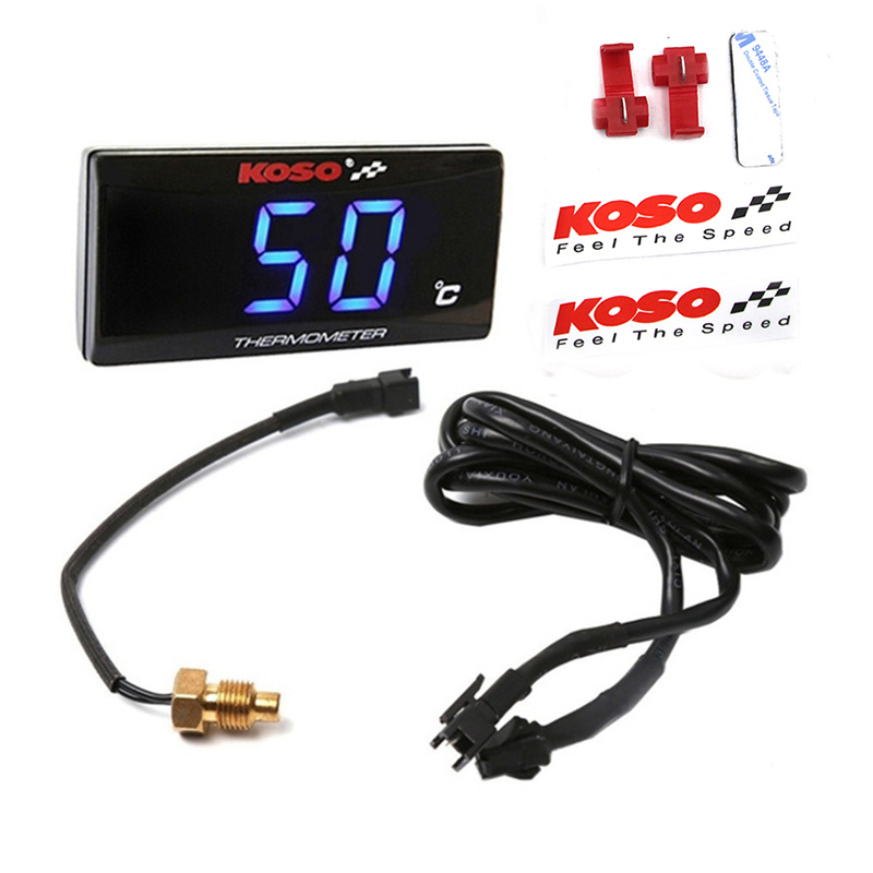 Digital Hygrometer Probe - Ronde Motorfiets Temperatuur Meter Motorfiets Water