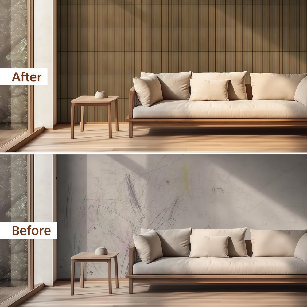 10 STKS Grille 3D Muursticker  - Pvc Panel Background recensie en prijs