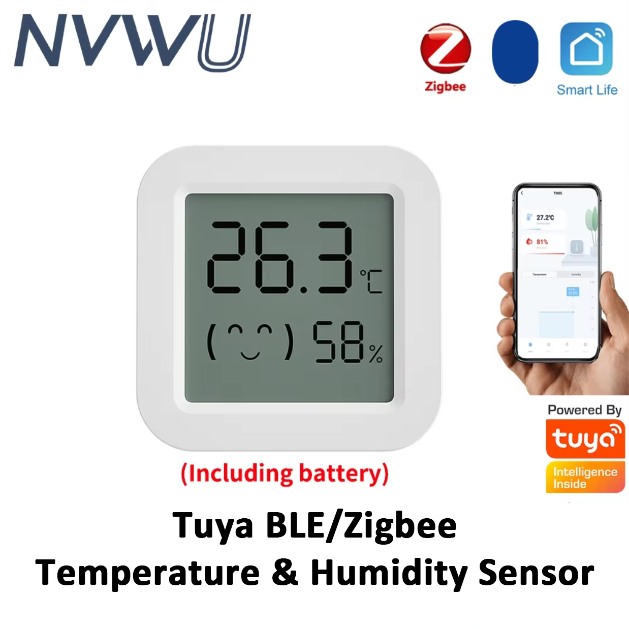 Tuya Zigbee temperatuur-vochti - Digital Hygrometer Probe recensie en prijs